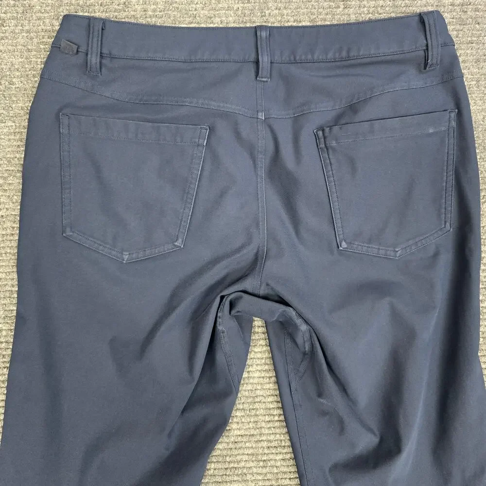 Lululemon ABC Classic-Fit 5 Pocket Pant Mens 31x30 True Navy Warpstreme